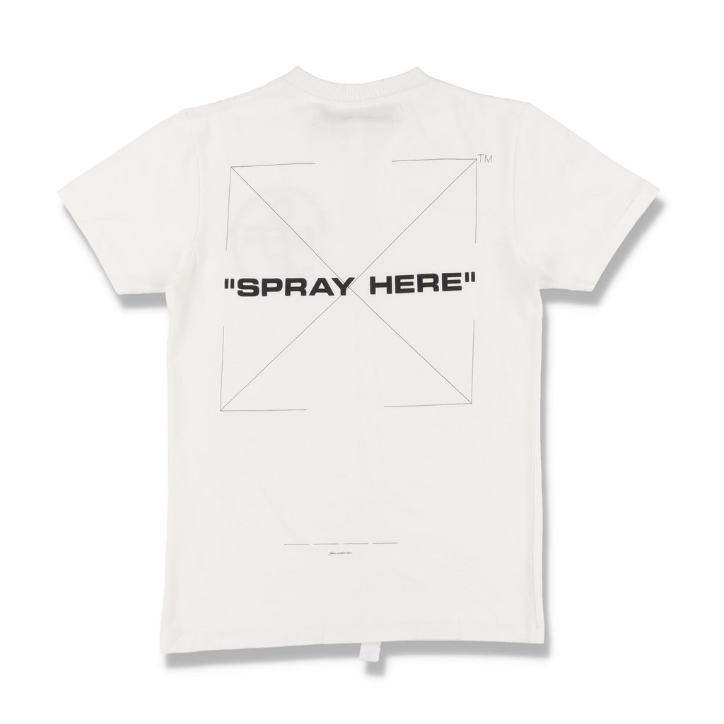 Off-White White Spray Here Arrows T-Shirt