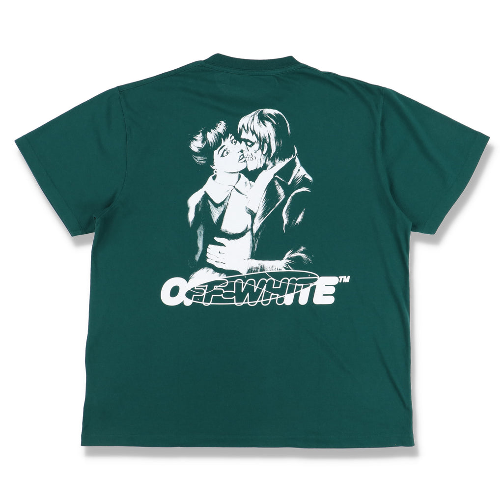 Off-White Green Kiss 21 Oversized T-Shirt