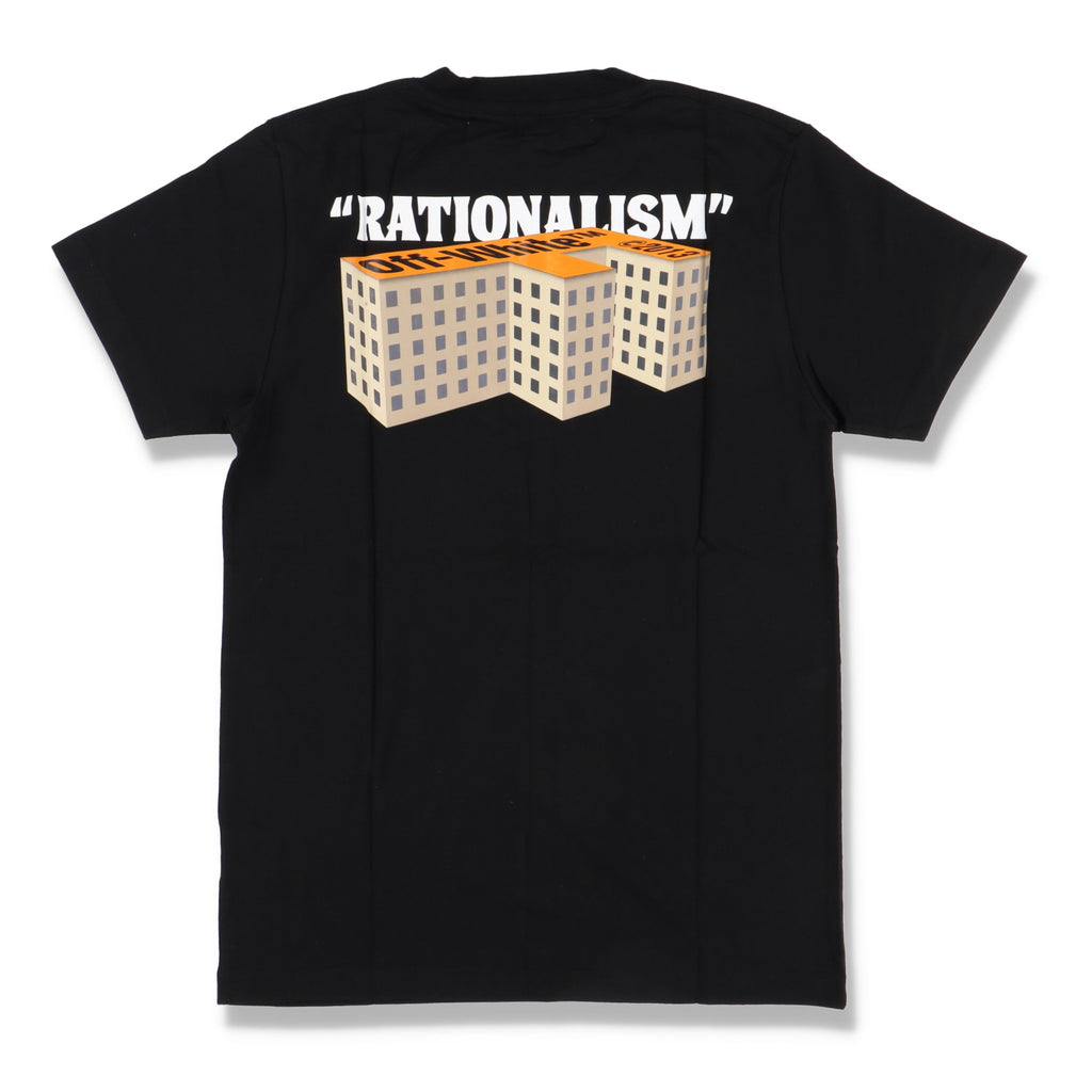 Off-White Black Rationalism Logo T-Shirt