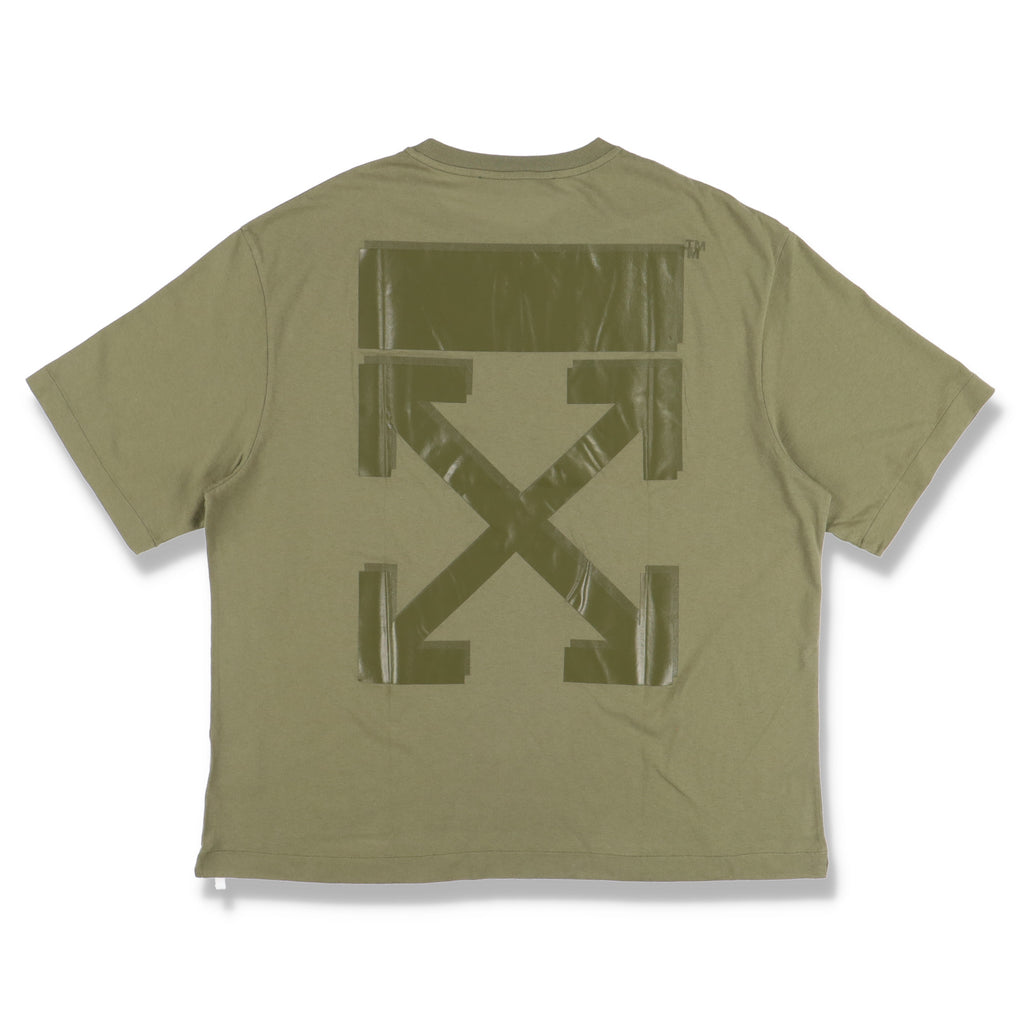 Off-White Green Rubber Arrows Skate T-Shirt