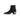 Saint Laurent Paris Black Vassili 60 Zip Boots in Shimmering Suede