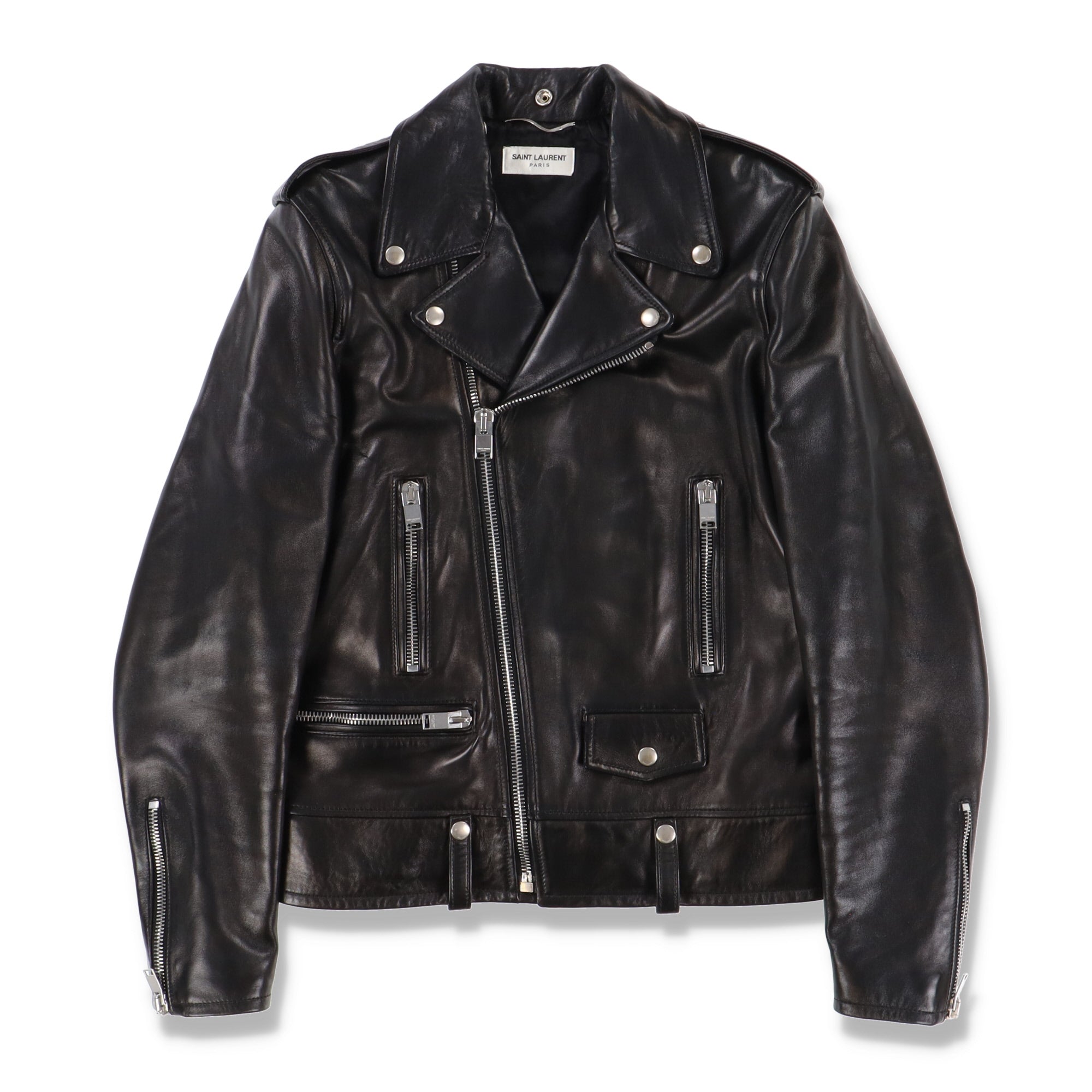 Biker jacket clearance ysl