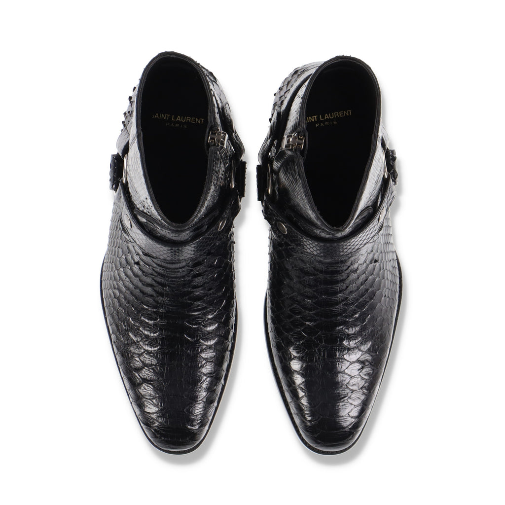 Saint laurent python on sale wyatt