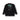 Off-White Black Floral Logo Print Oversized Sweatshirt