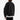 Cole Buxton Black Wool Fleece Bomber Jacket