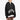 Cole Buxton Black Arch Logo Oversized Zip Hoodie