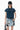 Alexander Wang Washed Blue Shrunken Logo T-Shirt