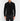 Saint Laurent Paris Black Hedi Suede Trapper Jacket
