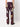 Casablanca Burgundy Coiffeuse Logo Print Viscose Trousers