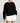 Alexander Wang Black Puff Logo Terry Cotton Sweatshirt