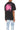 Off-white Black and Pink Floating Skulls Oversized T-Shirt