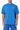 Cole Buxton Blue Embroidered International Logo Oversized T-Shirt
