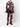 Casablanca Burgundy Coiffeuse Logo Print Viscose Trousers