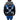 Off-White Black and Blue Checkered Arrows Logo Hoodie
