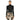 Saint Laurent Paris Black Ribbed Mohair Turtleneck Top