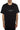 Givenchy Black Iridescent Blurred Logo Oversized T-Shirt