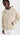 AMI Beige Embroidered Ami de Couer Logo Zip Hoodie