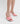 Bottega Veneta Pink Stretch Intrecciato Raffia Mules