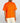 AMI Orange Ami De Couer Logo Oversized T-Shirt