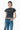 Alexander Wang Washed Black Shrunken Logo T-Shirt