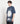 A Cold Wall Blue Exposure Sprayed Logo Oversized T-Shirt