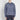Acne Studios Blue Filo Sprayed Leather Patch Sweatshirt