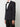 Saint Laurent Paris Navy Blue Peak Lapel Tuxedo Blazer