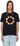 Givenchy Black Flame Circle Logo T-Shirt