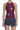 Martine Rose Burgundy Logo Patch Swim Vest