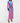 Jean Paul Gaultier × Y/Project Pink Blue Body Morph LS Maxi Dress