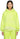 Alexander Wang Fluorescent Yellow Dyed Logo Print Oversized Hoodie