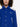 Amiri Blue Wool Leather Panel Varsity Jacket