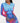 Jean Paul Gaultier × Y/Project Pink Blue Body Morph LS Maxi Dress