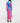 Jean Paul Gaultier × Y/Project Pink Blue Body Morph LS Maxi Dress