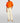 AMI Orange Ami De Couer Logo Oversized T-Shirt