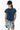 Alexander Wang Washed Blue Shrunken Logo T-Shirt