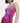 Jean Paul Gaultier × Y/Project Pink Purple Body Morph Maxi Dress