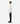 Bottega Veneta White Pinstripe Embroidered Logo Shirt