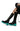 Bottega Veneta Flash Black Blue Leather Knee High Boots