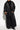 Saint Laurent Paris Black Gabardine Wool Pinstriped Trousers