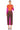 Jean Paul Gaultier × Y/Project Orange Pink Trompe L'oeil Maxi Dress