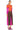 Jean Paul Gaultier × Y/Project Orange Pink Trompe L'oeil Maxi Dress