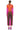 Jean Paul Gaultier × Y/Project Orange Pink Trompe L'oeil Maxi Dress