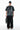 Alexander Wang Washed Black NY Skyline Crystal Hotfix Oversized T-Shirt