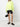 Alexander Wang Fluorescent Yellow Dyed Logo Print Oversized Hoodie