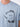 Givenchy Light Blue Snake Pocket Logo Oversized T-Shirt