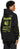 Vetements Black Neon Yellow Crest Logo Oversized Hoodie