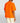 AMI Orange Ami De Couer Logo Oversized T-Shirt