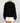 Alexander Wang Black Puff Logo Terry Cotton Sweatshirt