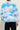 Vetements Blue Sky Clouds Barcode Print Oversized Sweatshirt